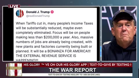 His Glory - The War Report 4-28-25