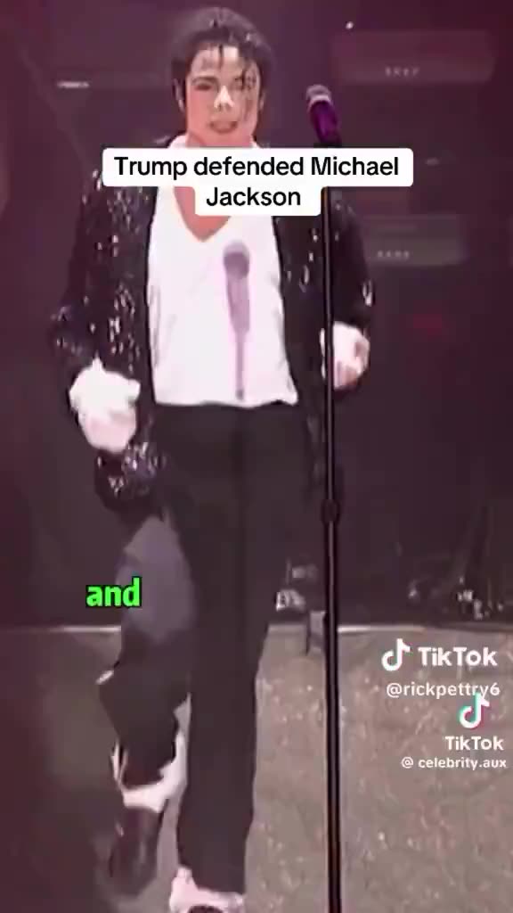 Donald Trump avenge Micheal Jackson