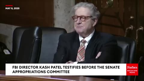 Sen John Kennedy asks Kash Patel bluntly whether someone killed Jeffrey Epstein