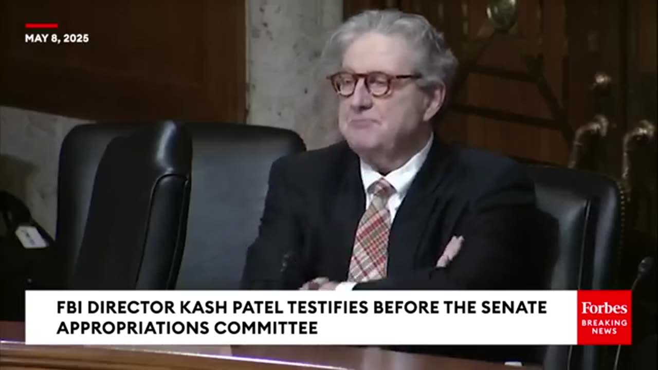 Sen John Kennedy asks Kash Patel bluntly whether someone killed Jeffrey Epstein