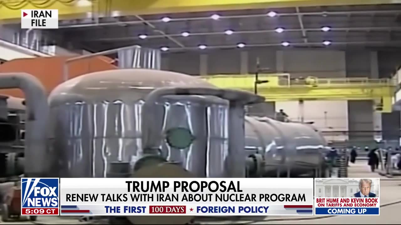 President Donald Trump has a warning for Iran