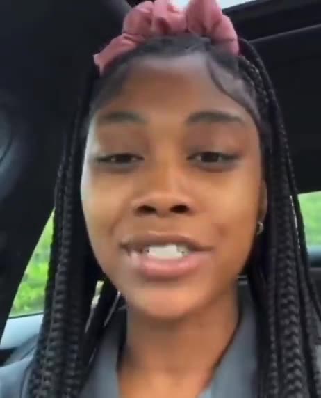 Black woman outraged after hearing she has to pay back her student loans.