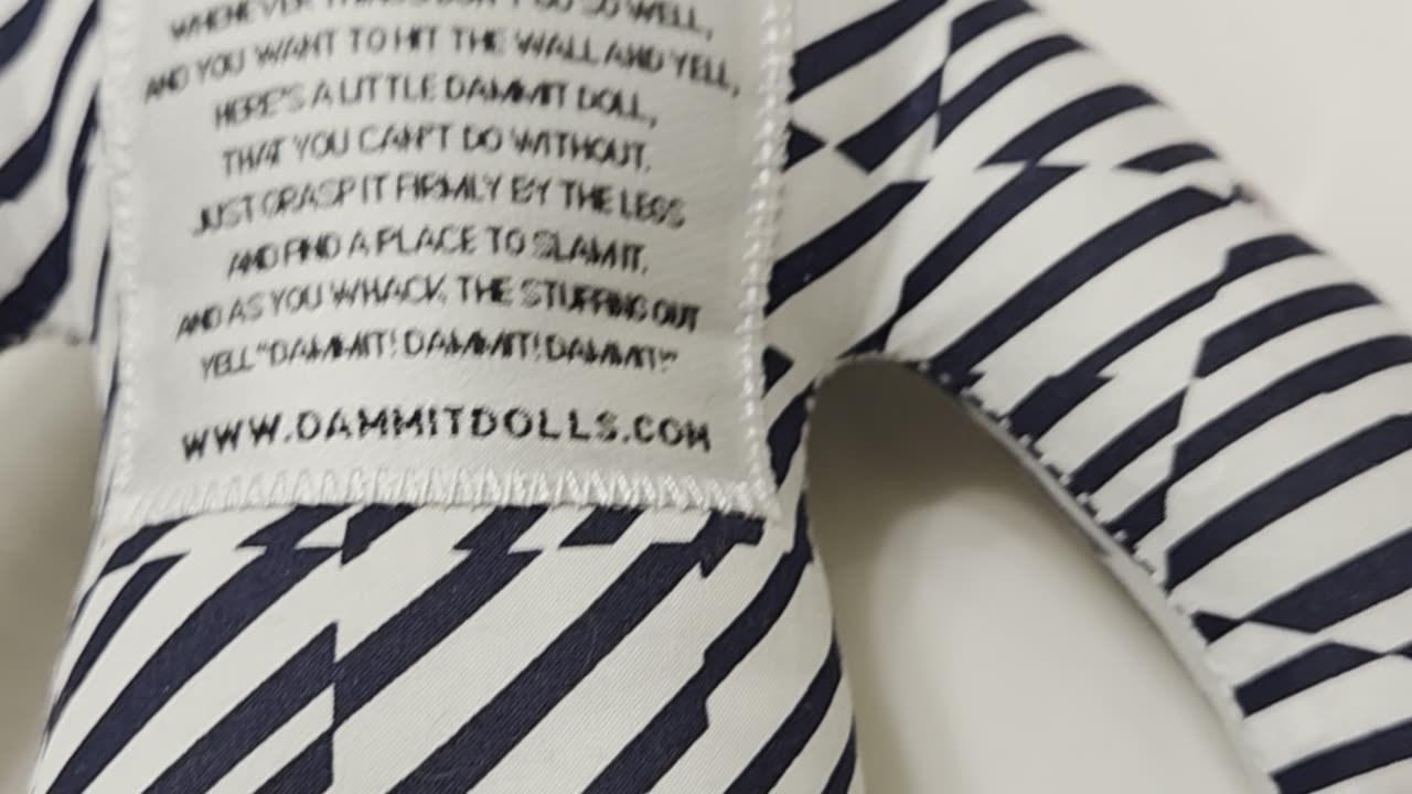 DAMMIT DOLL for Stress Therapy