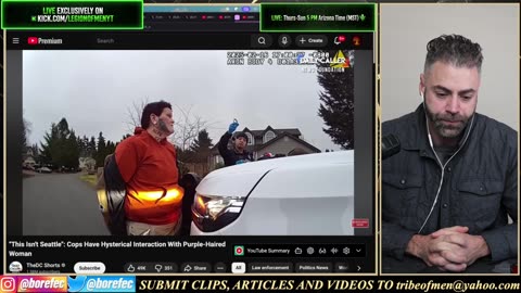 Purple Hair Woman Gets Hysterical With Cops But They Are Having NONE OF IT