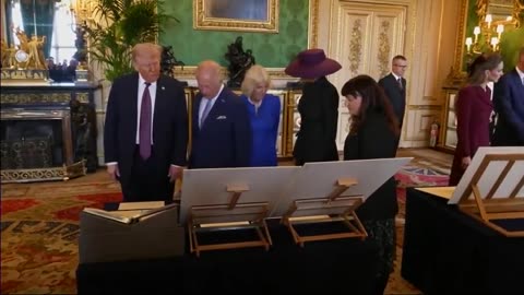 view a display of American-related items from The Royal Collection at Windsor Castle