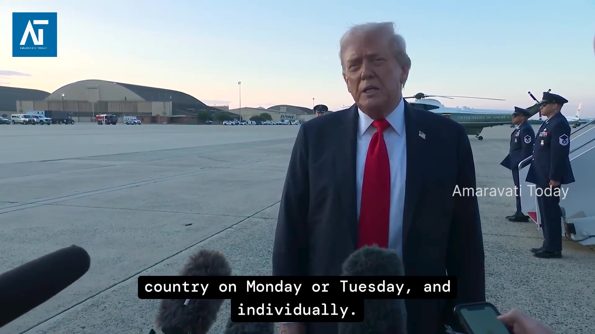 Trump on Russia-Ukraine War, Peace Talks & Sanctions | US Politics | Amaravati Today