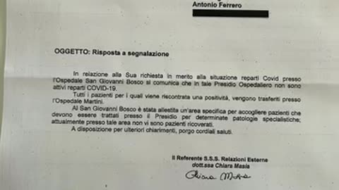 QUESTI DATI OSPEDALIERI DI TORINO DIMOSTRANO CHE NON C'È MAI STATA UNA PANDEMIA