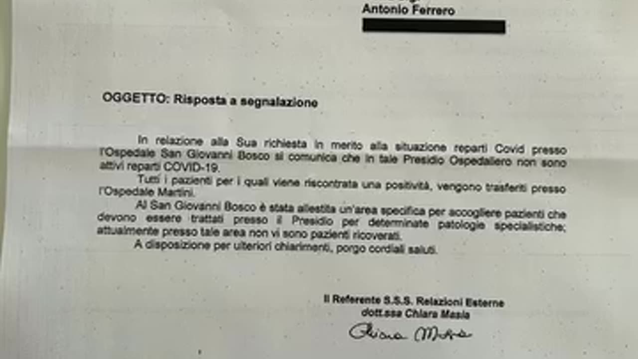 QUESTI DATI OSPEDALIERI DI TORINO DIMOSTRANO CHE NON C'È MAI STATA UNA PANDEMIA