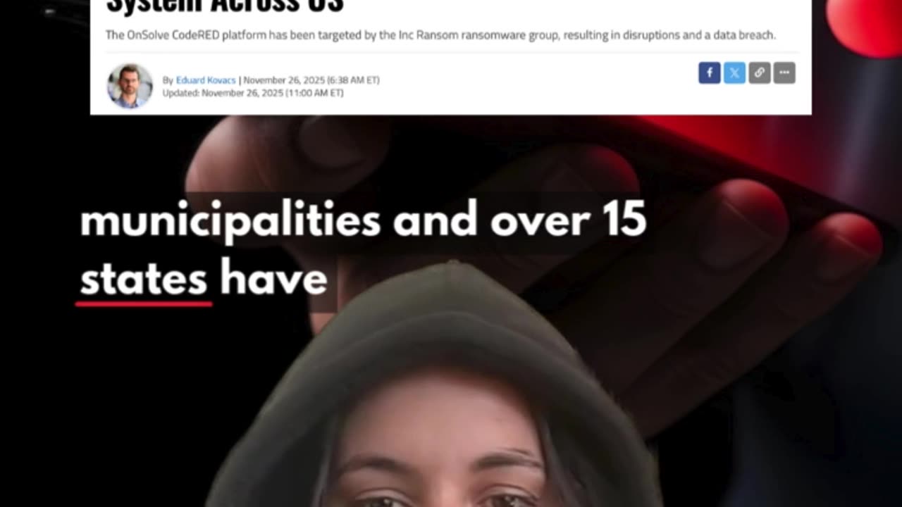 [2025-11-28] CodeRED platform hit by ransomware attack