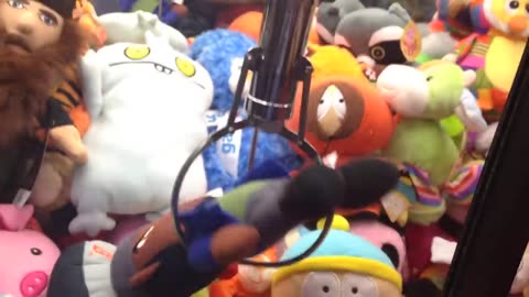 WWE Claw Machine Wins! By The Foot! Insane Claw Machine Wins! Babci/Grumpa