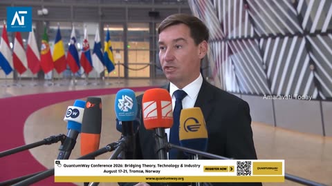 Sebastian Hartmann at EU Defence Council Brussels | Europe Politics | Amaravati Today