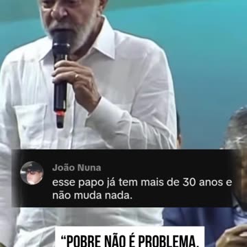 Luladrão mentindo pra jegaiada petista 😁