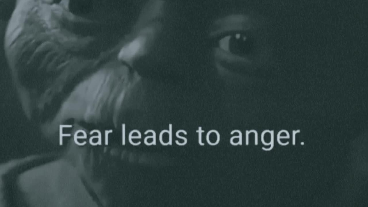 Fear is the path