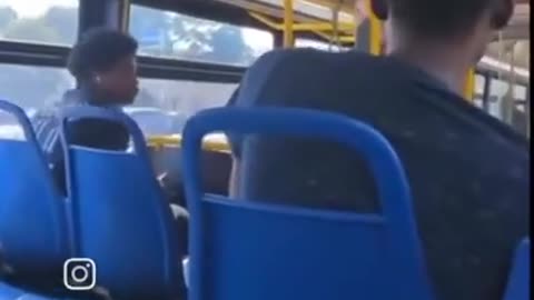 Sheboon leaves sanitary napkin on the bus