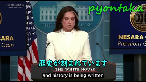 国家情報長官 トゥルシー・ギャバード ： ネサラ・ゲサラ・リセット、最終段階へ
