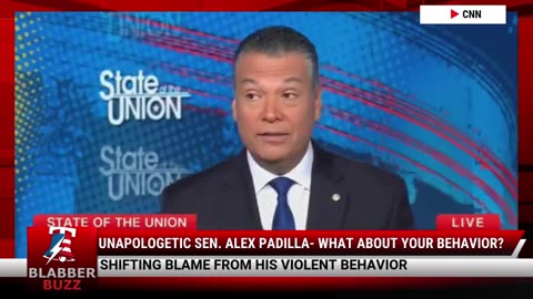 Unapologetic Sen. Alex Padilla- What About Your Behavior?