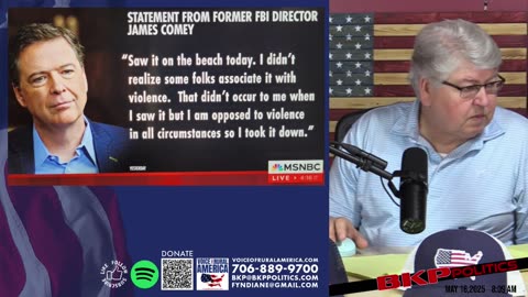 Comey’s Cryptic Post Sparks Outrage, Trump’s Peace Push, Fetterman’s Shift, Biden’s Decline