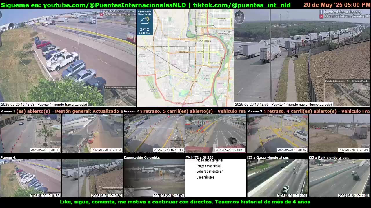 Puentes Internacionales NLD (Youtube / TikTok)