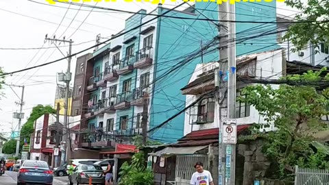 Matipuno Street in Quezon City, Philippines