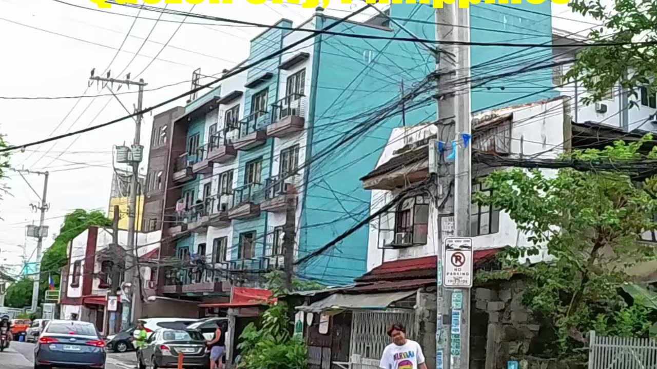 Matipuno Street in Quezon City, Philippines