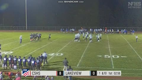 OCTOBER 18 2024 HIGH SCHOOL FOOTBALL: LAKEVIEW VS CAMBRIDGE SPRINGS PART 3