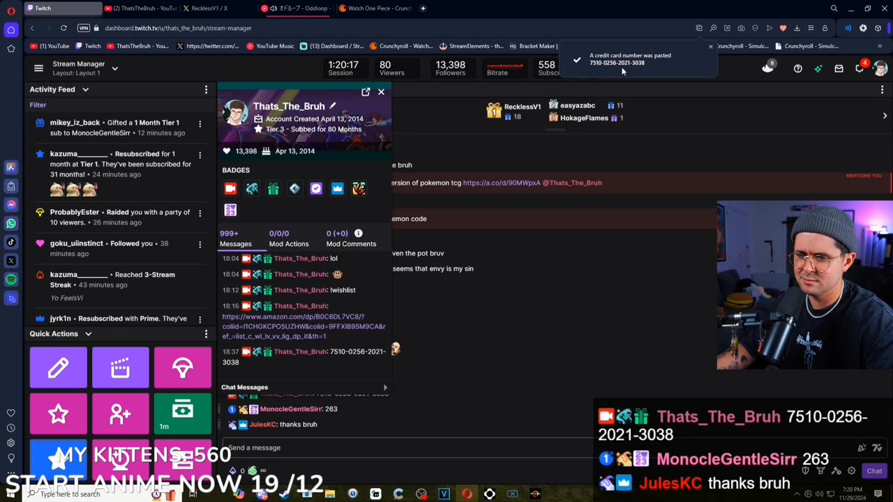 Number leaked