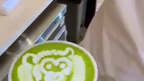Wonderful macha art