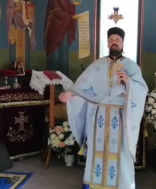 Ereticul Ecumenist Ioan Ungureanu Hulitor,Schismatic,Apostat,Antihrist,Batjocoritor al Sv. Cruci