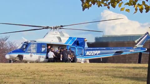 Watch the moment the National Guard was taken to the hospital Their condition seems very critical