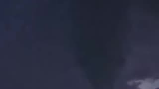 Tornado NW of Bismarck, North Dakota June 27, 2025