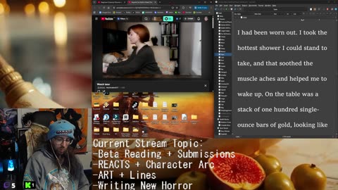Beta Reading + REACTS + Commentary + Wheel of Time! Writing: Character Arc | Drawing: Lines | Blue Horror Stories #5 New !Subreddit