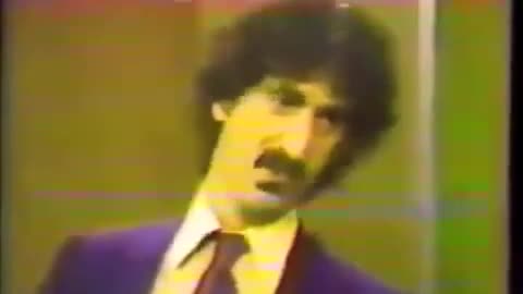 Frank Zappa, 1981: "Schools train people to be ignorant''