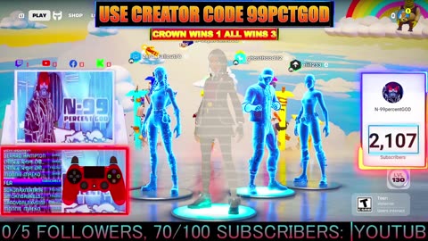 #99PCTGOD Chapter 7 Season 1, battle royale krowns 93