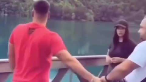 Man Saves Another Man Very Sweet