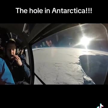 A Massive hole in Antarctica discovered?