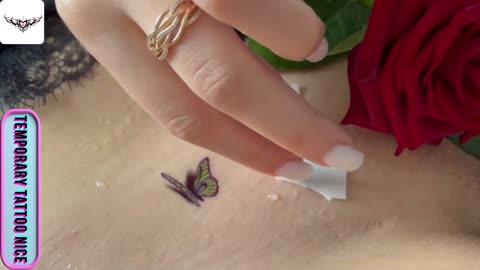 bueaty butterfly tattoo stickers#temporarytattoo #temporarytattoos #temporarytattosticker
