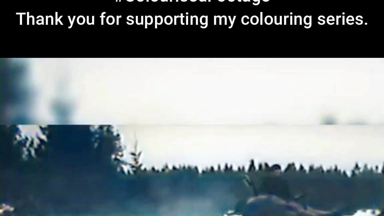 Winter Trials Tank Snow Mobility Test #ColourisedHistory