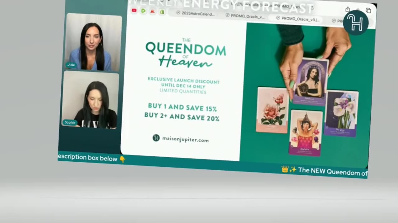 Queendom of Heaven Oracle Deck