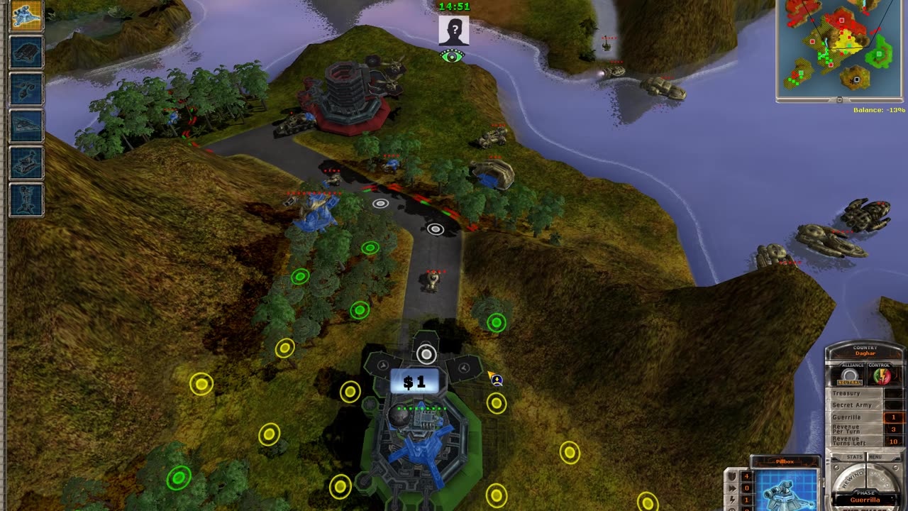 Massive Assault Network 2: map Lions Eye, playing on Linux (Lutris, Wine, Conty): defeat