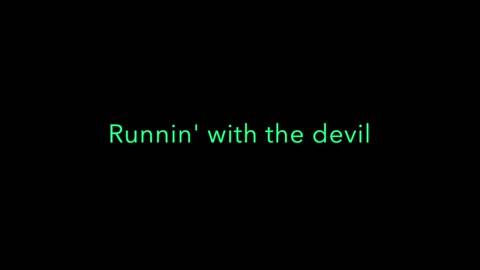 Van Halen - RUNNIN' WITH THE DEVIL (1978) LYRICS