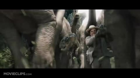 51. King Kong (210) Movie CLIP - Dinosaur Stampede (2005) HD