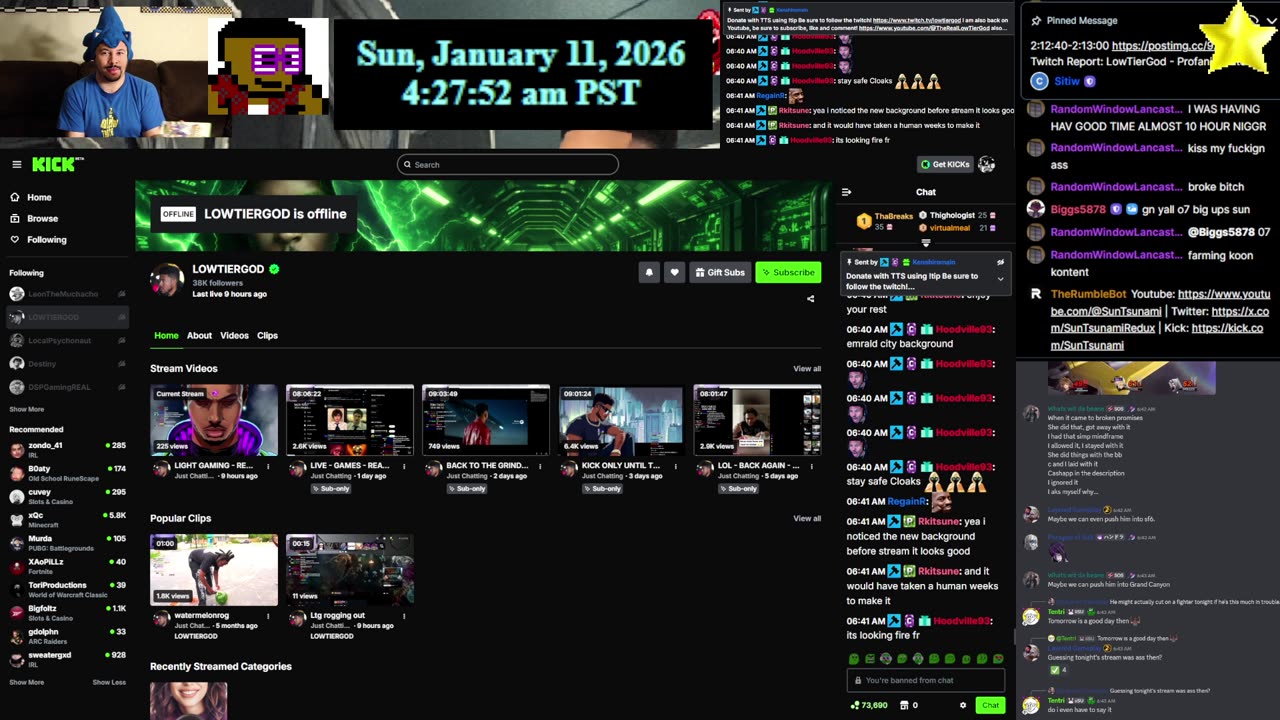 | LowTierGod Restream Live 🔴