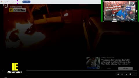 SUSPECT LIGHTS HIMESELF ON FIRE! BOAT EXPLODES! Carjacked victim dragged!