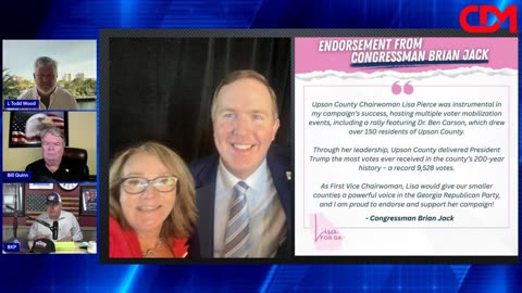 The Georgia Show! Lisa Pierce, Establishment games exposed, Brian K. Pritchard 5/29/25