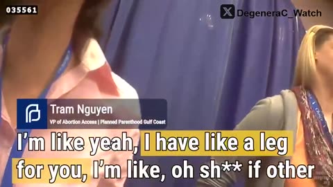 "Yeah IPlanned Parenthood staff harvesting and selling baby body parts