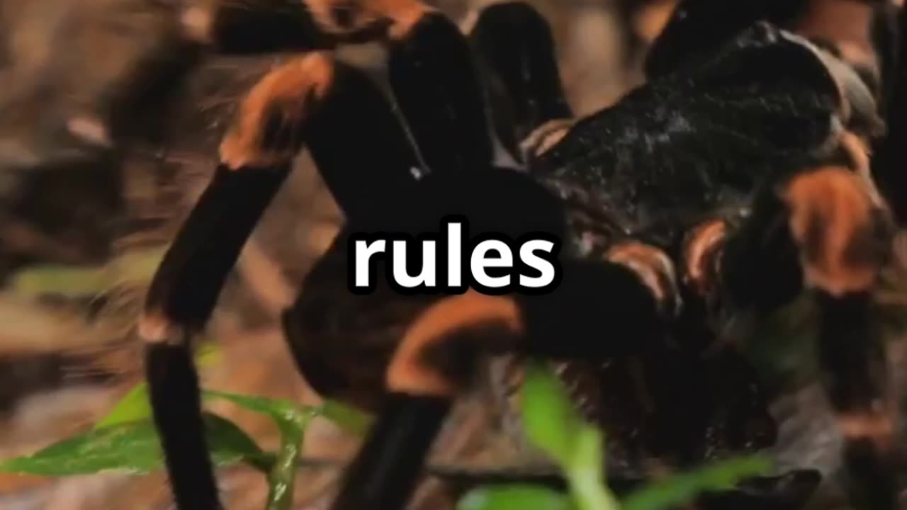 The Most Massive Tarantula in the World 🕷️ | Giant Spider Facts & Record Holder
