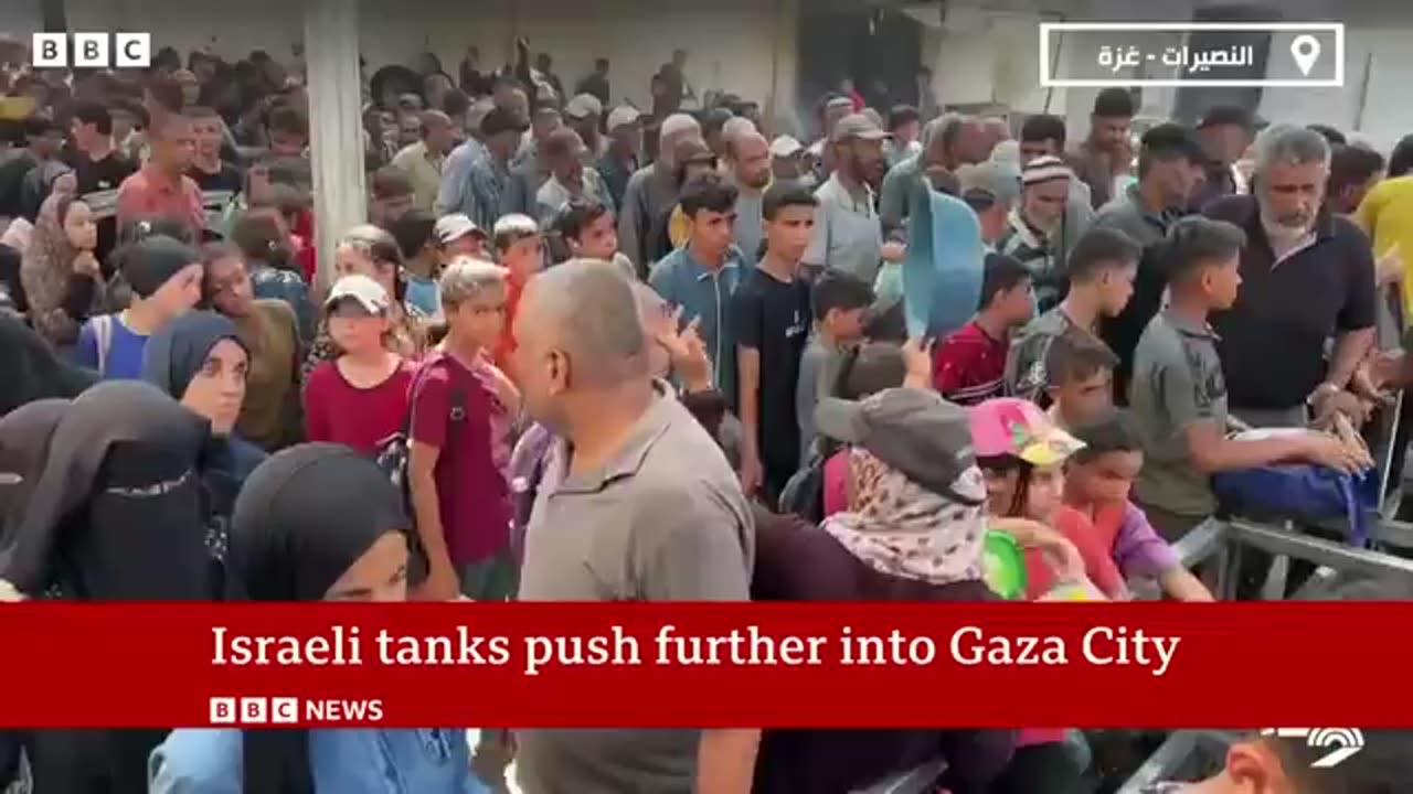 Israeli tanks push further into Gaza City