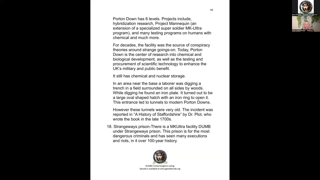 Dani Henderson - GSIC Conference Interviews gene Decode