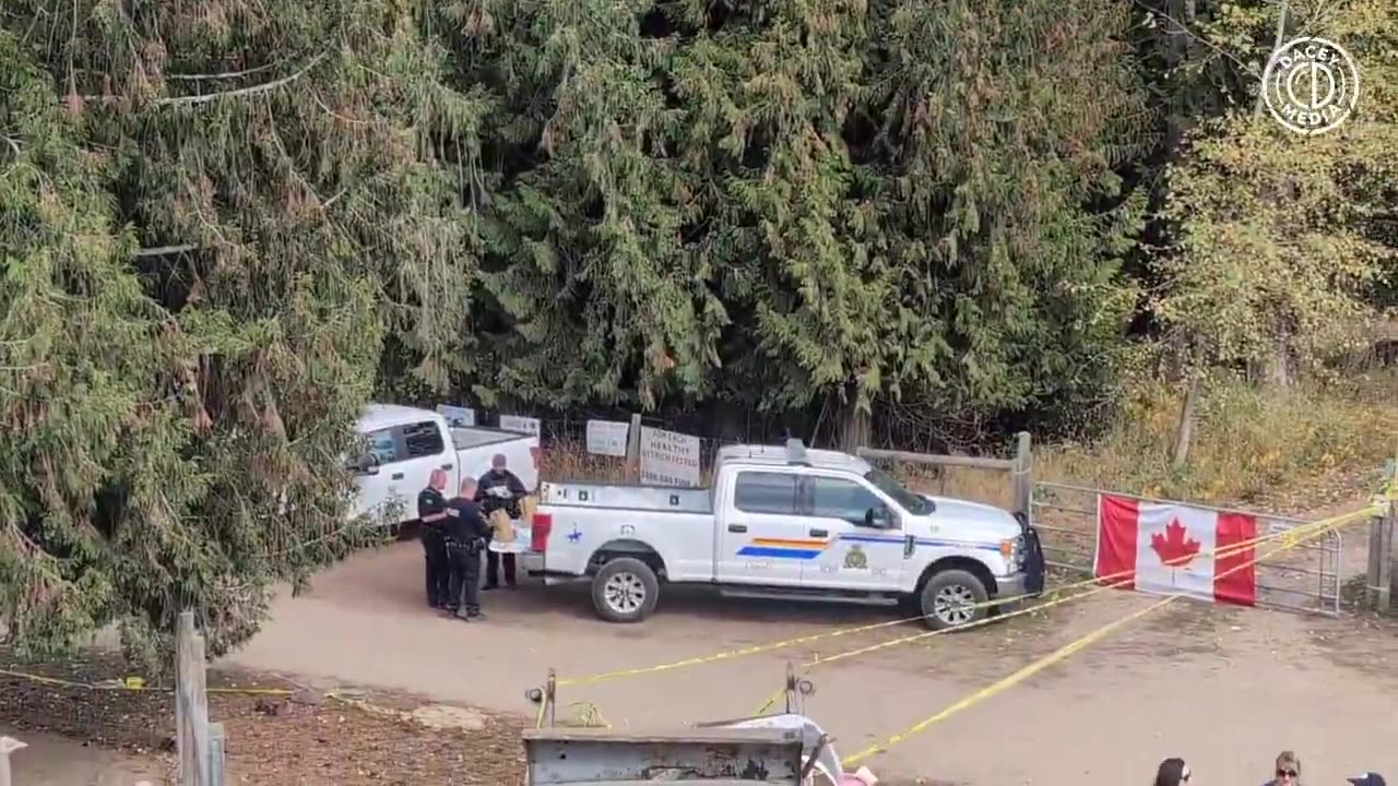 🎥 Dacey Media On-Site Report — RCMP 30-Unit Deployment at Universal Ostrich Farm