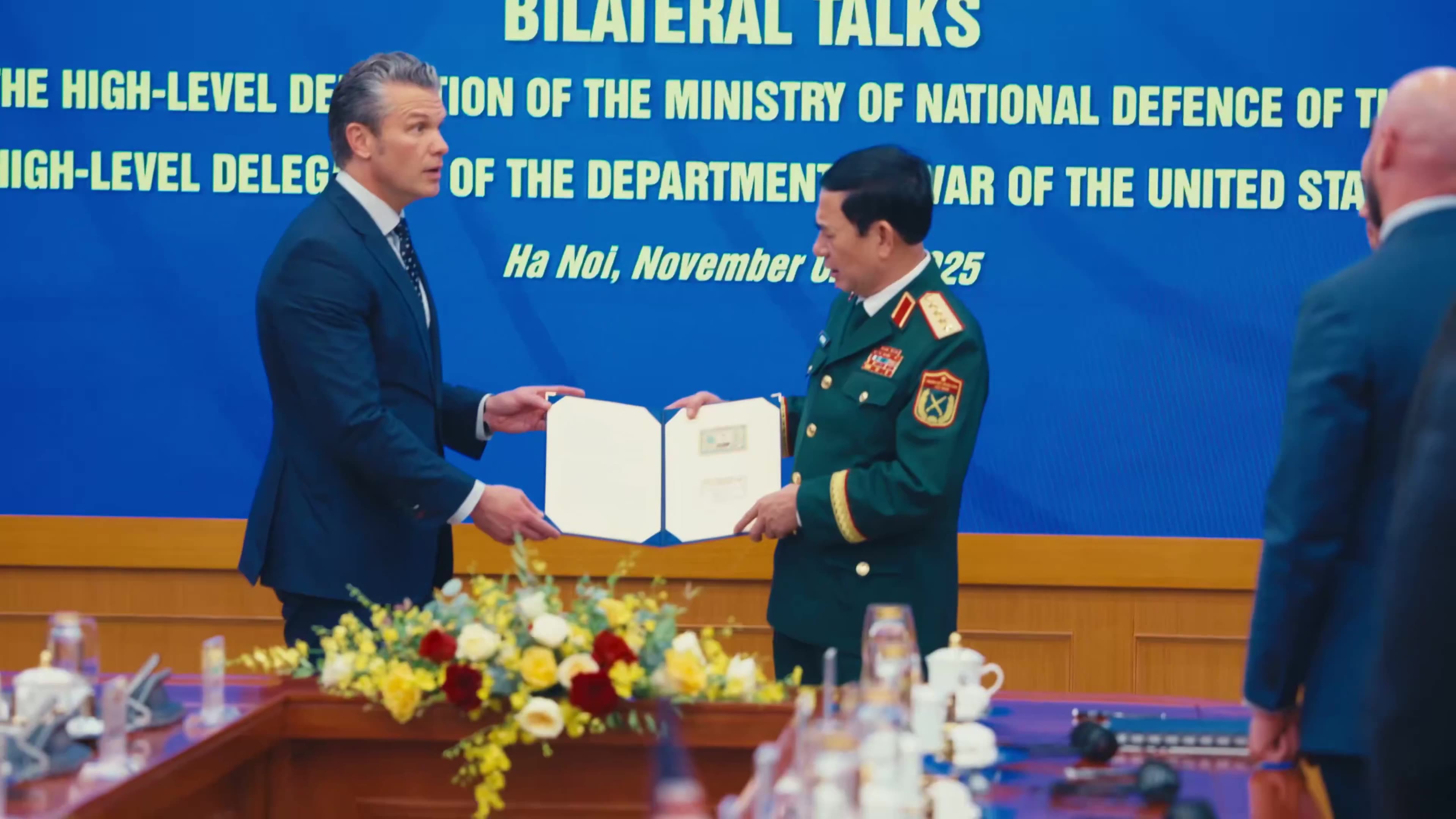 Secretary Hegseth concluded a successful trip to Vietnam, honoring 30 years of U.S.
